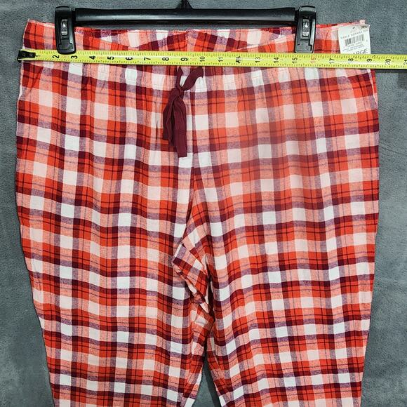 Jenni Pajama Set Lounge Wear Long Sleeve Top Flannel Jogger Style Bottoms XL - Picture 13 of 13